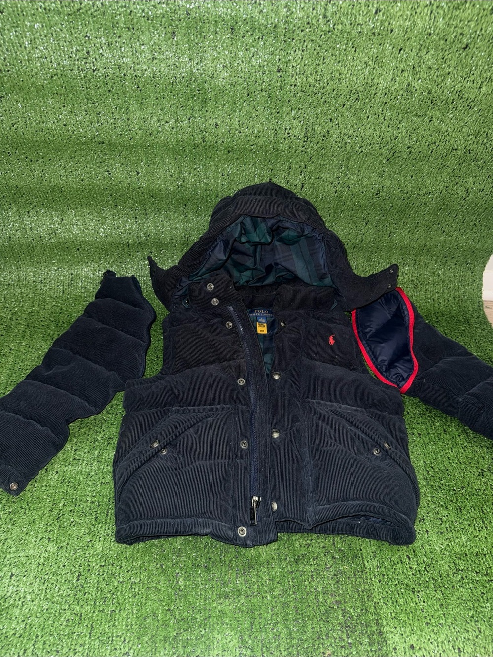 Navy Blue PRL Coat/Vest